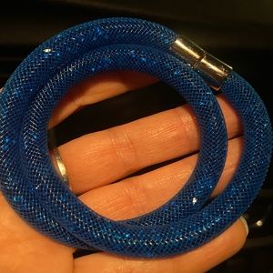 Swarovski stardust double bracelet or necklace choker